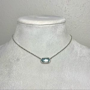 Kendra Scott Elisa silver pendant necklace